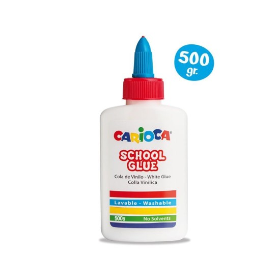 Carioca κόλλα λευκή 500γρ. Carioca κόλλα λευκή 500γρ.