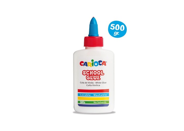 Carioca κόλλα λευκή 500γρ.