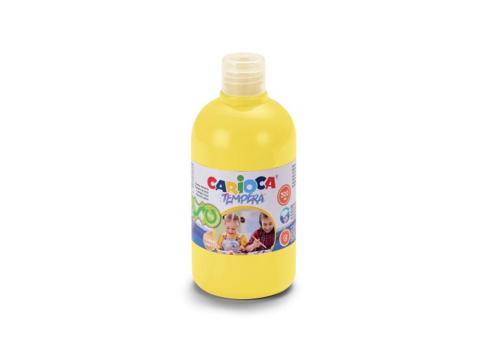 Carioca τέμπερα ανοιχτό κίτρινο 500ml