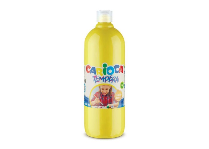 Carioca τέμπερα σκούρο κίτρινο 1000ml