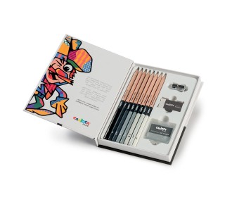 Carioca Plus σετ σχεδίου με 8 μολύβια Carioca Plus σετ σχεδίου με 8 μολύβια