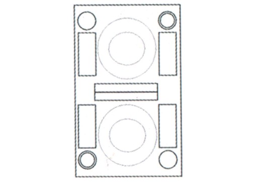 Ετικέτες αυτοκόλλητες 119mm 2/φ 100φ Α4