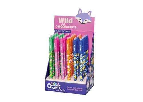 Carioca στυλό gel Wild Oops Easy σβηστικό 0,7mm Carioca στυλό gel Wild Oops Easy σβηστικό 0,7mm