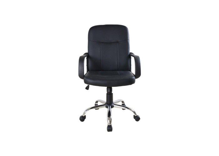 Καρέκλα γραφείου τροχήλατη Nextdeco ASSOS μαύρη Υ96-86x50x60εκ Καρέκλα γραφείου τροχήλατη Nextdeco ASSOS μαύρη Υ96-86x50x60εκ
