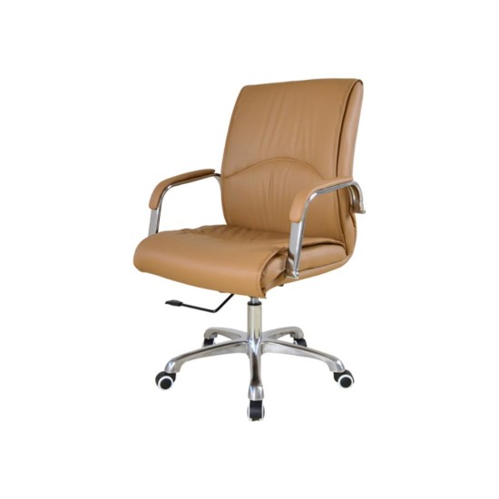 Καρέκλα γραφείου διευθυντική τροχήλατη Nextdeco Beluga camel Υ114-106x50x76εκ Καρέκλα γραφείου διευθυντική τροχήλατη Nextdeco Beluga camel Υ114-106x50x76εκ