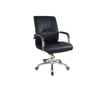 Καρέκλα γραφείου διευθυντική τροχήλατη Nextdeco Beluga μαύρη Υ114-106x50x76εκ