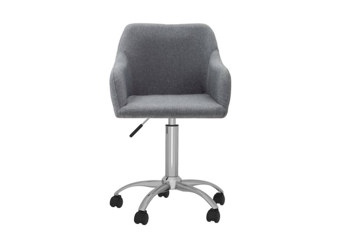 Καρέκλα γραφείου υφασμάτινη Nextdeco Jasper γκρι Υ88-78x54x54 εκ