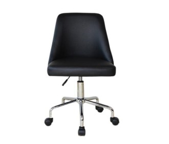 Καρέκλα γραφείου τροχήλατη Nextdeco μαύρη 55x44x80-88εκ. Καρέκλα γραφείου τροχήλατη Nextdeco μαύρη 55x44x80-88εκ.