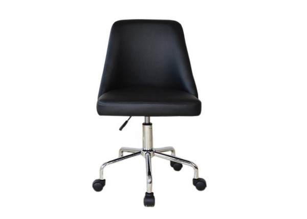 Καρέκλα γραφείου τροχήλατη Nextdeco μαύρη 55x44x80-88εκ. Καρέκλα γραφείου τροχήλατη Nextdeco μαύρη 55x44x80-88εκ.