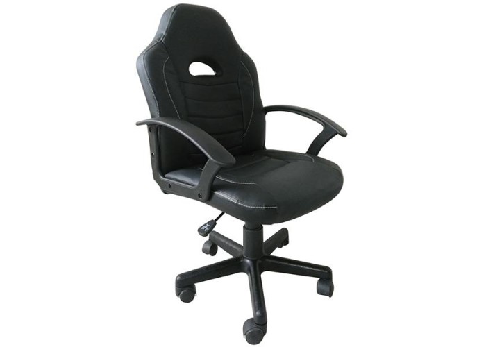 Καρέκλα gaming τροχήλατη Nexrdeco μαύρη Y96x63x64εκ. Καρέκλα gaming τροχήλατη Nexrdeco μαύρη Y96x63x64εκ.