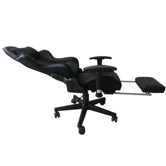 Καρέκλα gaming τροχήλατη Nextdeco μαύρη Υ124x52x47,5εκ Καρέκλα gaming τροχήλατη Nextdeco μαύρη Υ124x52x47,5εκ