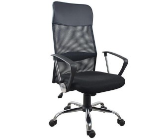 Καρέκλα γραφείου τροχήλατη Nextdeco μαύρη Υ106-115εκ. Καρέκλα γραφείου τροχήλατη Nextdeco μαύρη Υ106-115εκ.