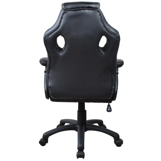 Καρέκλα gaming τροχήλατη Nextdeco μαύρη 111x63x64εκ. Καρέκλα gaming τροχήλατη Nextdeco μαύρη 111x63x64εκ.