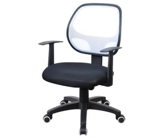 Καρέκλα γραφείου τροχήλατη Nextdeco μαύρη  99χ60x63εκ.