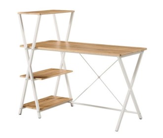 Γραφείο υπολογιστή καφέ Υ110x120x65εκ. βάθος Γραφείο υπολογιστή καφέ Υ110x120x65εκ. βάθος