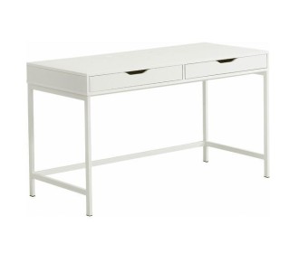 Γραφείο υπολογιστή λευκό Υ76x131.5x60εκ. βάθος Γραφείο υπολογιστή λευκό Υ76x131.5x60εκ. βάθος