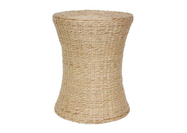 Σκαμπό boho Nextdeco σε σχήμα κλεψύδρας rattan Ø40/30/40xΥ40εκ Σκαμπό boho Nextdeco σε σχήμα κλεψύδρας rattan Ø40/30/40xΥ40εκ