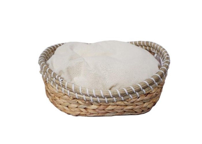 Καλάθι-κρεβάτι κατοικιδίων 40x32xΥ9,5/11,5εκ. από rattan