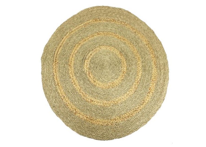 Χαλί στρογγυλό boho rattan Ø120εκ.
