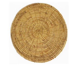 Ψάθινο διακοσμητικό τοίχου BOHO από rattan σε φυσικό χρώμα Ø43xΥ6εκ Ψάθινο διακοσμητικό τοίχου BOHO από rattan σε φυσικό χρώμα Ø43xΥ6εκ