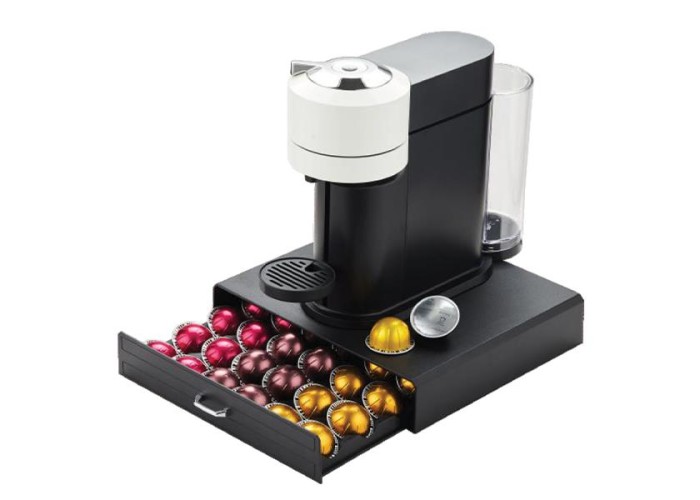 Βάση-Συρτάρι Αποθήκευσης για Κάψουλες Nespresso ή Vertuo Υ6.5x34.2x32.5εκ. Βάση-Συρτάρι Αποθήκευσης για Κάψουλες Nespresso ή Vertuo Υ6.5x34.2x32.5εκ.