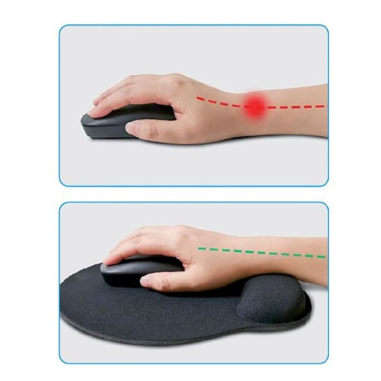 Mouse Pad εργονομικό με gel 23x20x2εκ. Mouse Pad εργονομικό με gel 23x20x2εκ.