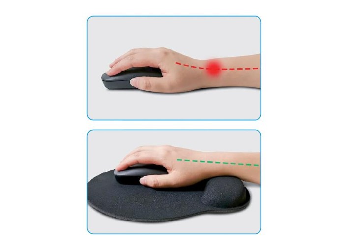 Mouse Pad εργονομικό με gel 23x20x2εκ. Mouse Pad εργονομικό με gel 23x20x2εκ.