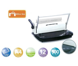 Dsb μηχανή βιβλιοδεσίας Α4 πλαστικού σπιράλ CB-122 CombWell