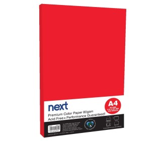 Χαρτί φωτοαντιγραφικό κόκκινο Α4 500 φύλλο 80γρ,