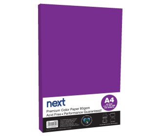 Χαρτί φωτοανταφικό μωβ Α4 500 φύλλα 80γρ,