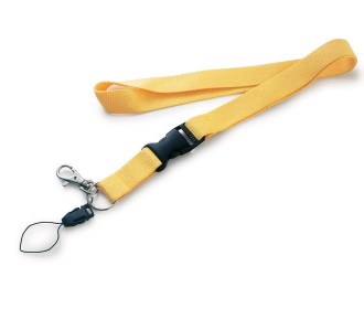 Κορδόνι συνεδρίων κίτρινο 48.5x2εκ.