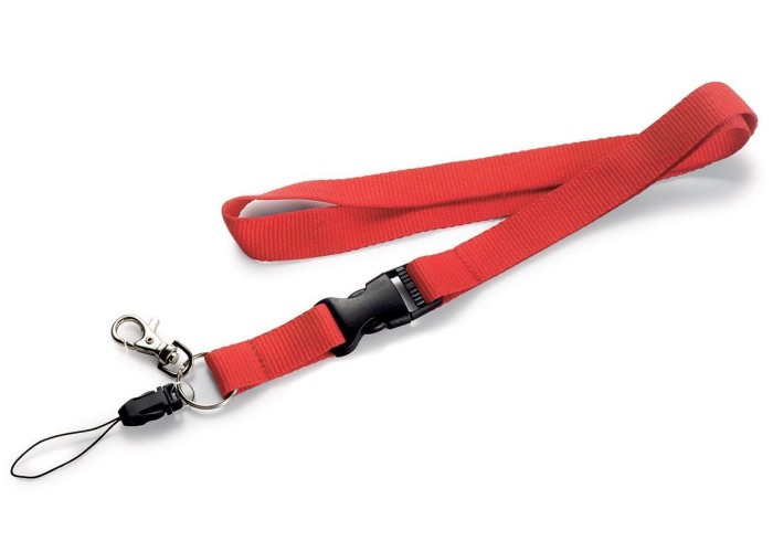 Κορδόνι συνεδρίων κόκκινο 48.5x2εκ. Κορδόνι συνεδρίων κόκκινο 48.5x2εκ.