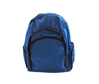 Σακίδιο πλάτης μπλε με 5 θήκες 32x18xΥ41εκ.