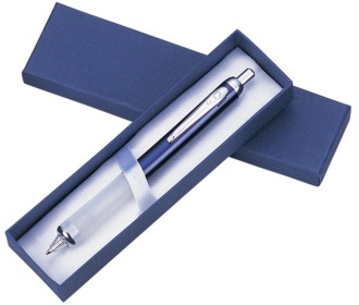 Θήκη πολυτελείας μπλε για στυλό 17,5x5x2,2εκ. Θήκη πολυτελείας μπλε για στυλό 17,5x5x2,2εκ.