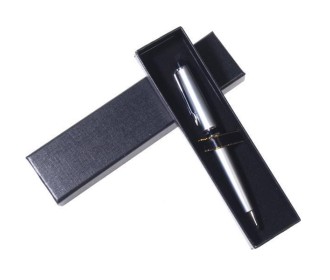 Θήκη πολυτελείας μαύρη για στυλό  18.7x4.1x1.8εκ. Θήκη πολυτελείας μαύρη για στυλό  18.7x4.1x1.8εκ.