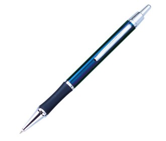 Στυλό με κουμπί μεταλλικό μπλε  Στυλό με κουμπί μεταλλικό μπλε
