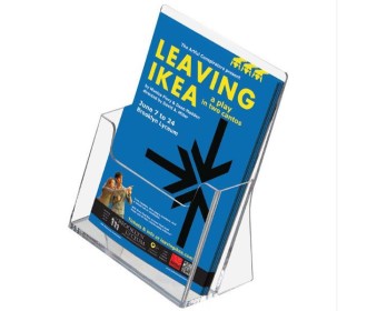 Σταντ ακρυλικό για έντυπο Α5 16,2x8,3x19,8εκ.