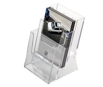 Σταντ ακρυλικό για έντυπα 3x Α5 161x163x220χιλ.