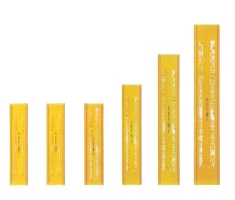 Ark στένσιλ γραμμάτων για ραπιδογράφο 0,7χιλ.