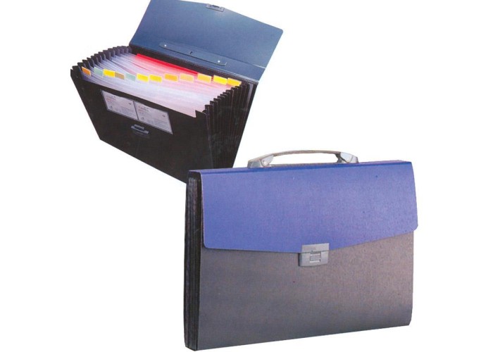 Comix τσάντα αρχειοθήκη PP μπλε Υ38.5x28x4.1εκ Comix τσάντα αρχειοθήκη PP μπλε Υ38.5x28x4.1εκ