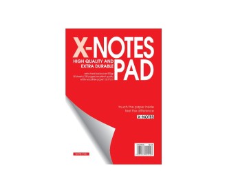 Next x-notes μπλοκ λευκό 12x17εκ. 50φυλ.
