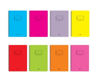 Next colors τετράδιο σπιράλ 21x29εκ. 2θεμ., 70φ. Next colors τετράδιο σπιράλ 21x29εκ. 2θεμ., 70φ.