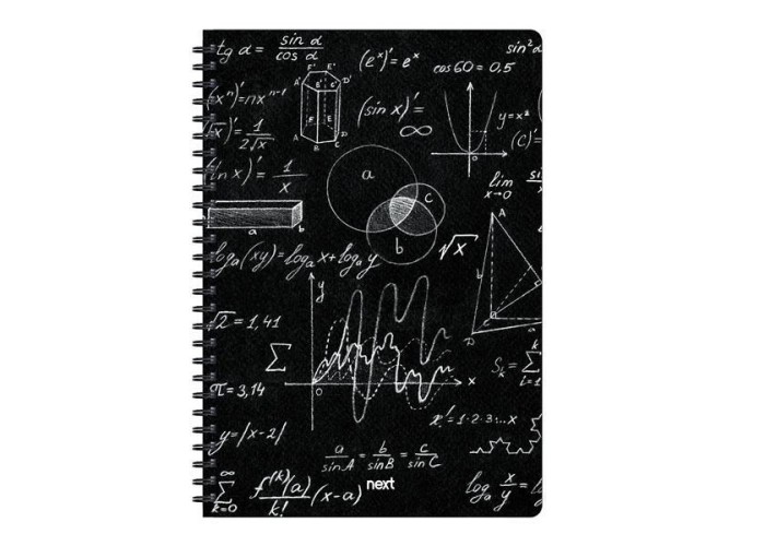 Next trends mathematics τετράδιο σπιράλ 3 θέματα 105 φύλλα 17x25εκ.
