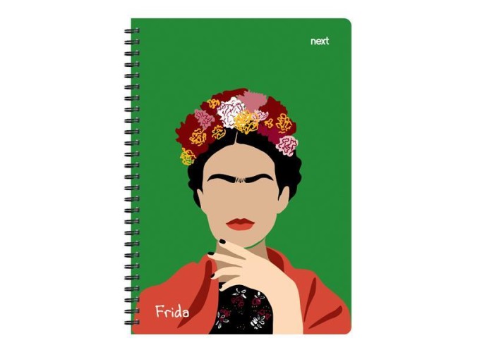 Next trends Frida τετράδιο σπιράλ 3 θέματα 105 φύλλα 17x25εκ.