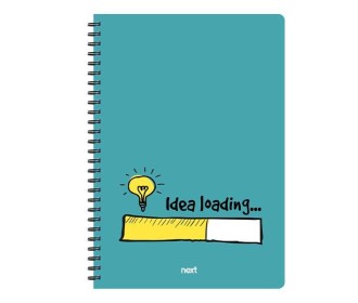 Next trends idea τετράδιο σπιράλ 3 θέματα 105 φύλλα 17x25εκ. Next trends idea τετράδιο σπιράλ 3 θέματα 105 φύλλα 17x25εκ.