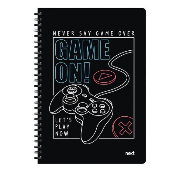 Next trends game on τετράδιο σπιράλ 3 θέματα 105 φύλλα 17x25εκ. Next trends game on τετράδιο σπιράλ 3 θέματα 105 φύλλα 17x25εκ.