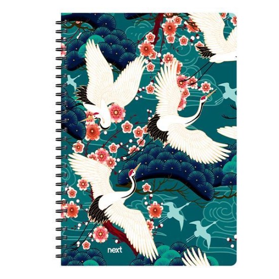 Next trends crane τετράδιο σπιράλ 3 θέματα 105 φύλλα 17x25εκ. Next trends crane τετράδιο σπιράλ 3 θέματα 105 φύλλα 17x25εκ.