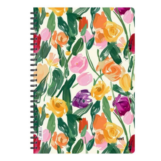 Next trends flowers III τετράδιο σπιράλ 3 θέματα 105 φύλλα 17x25εκ. Next trends flowers III τετράδιο σπιράλ 3 θέματα 105 φύλλα 17x25εκ.