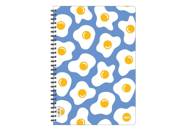 Next trends eggs τετράδιο σπιράλ 3 θέματα 105 φύλλα 17x25εκ. Next trends eggs τετράδιο σπιράλ 3 θέματα 105 φύλλα 17x25εκ.