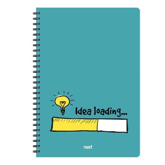 Next trends idea τετράδιο σπιράλ 2 θέματα 70 φύλλα 21x29εκ. Next trends idea τετράδιο σπιράλ 2 θέματα 70 φύλλα 21x29εκ.